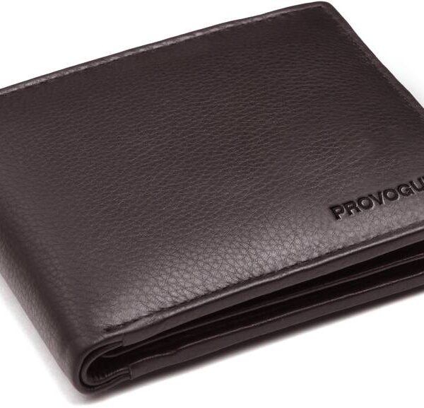 Men Casual, Evening/Party, Formal, Travel Brown Genuine Leather RFID Wallet Masterpiece (8 Card Slots)
